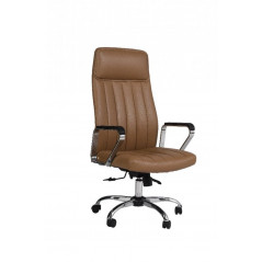 FAUTEUIL MINOTTI AVEC BASE CHROMÉE