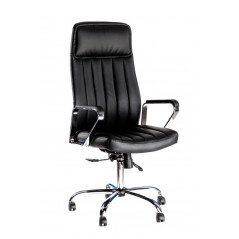 FAUTEUIL MINOTTI AVEC BASE CHROMÉE