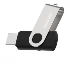 CLÉ USB HIKSEMI M200S 32GO USB 2.0 - NOIR&GRIS