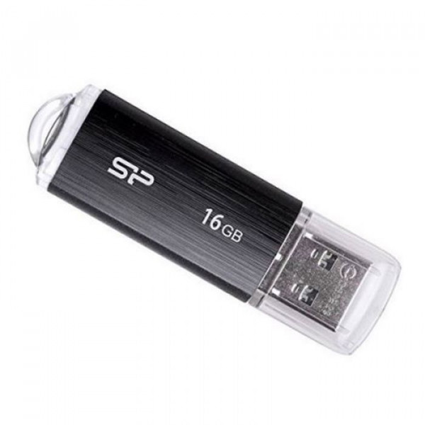 CLÉ USB SILICON POWER ULTIMA U02 16 GO USB 2.0 - NOIR