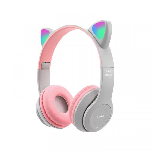 CASQUE SANS FIL P47 CAT - GRIS