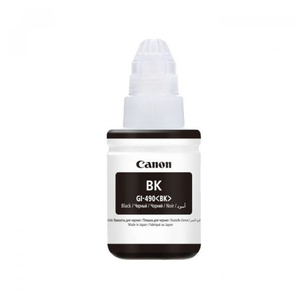 BOUTEILLE D'ENCRE CANON ORIGINAL GI-490 - NOIR