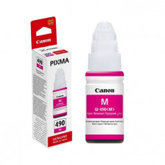 BOUTEILLE D'ENCRE CANON ORIGINAL GI-490 - MAGENTA