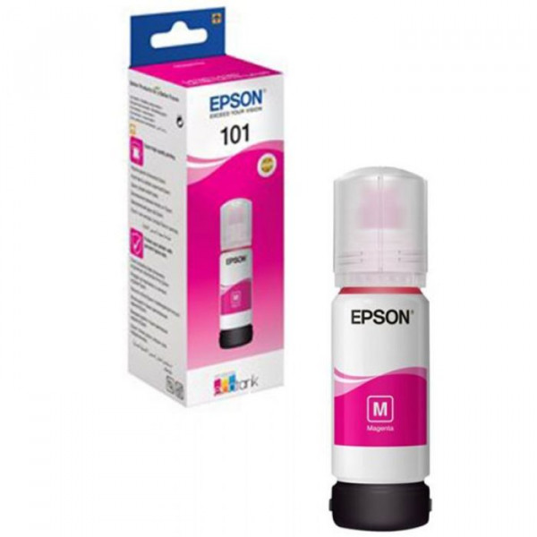 BOUTEILLE D'ENCRE EPSON 101 ORIGINAL - MAGENTA