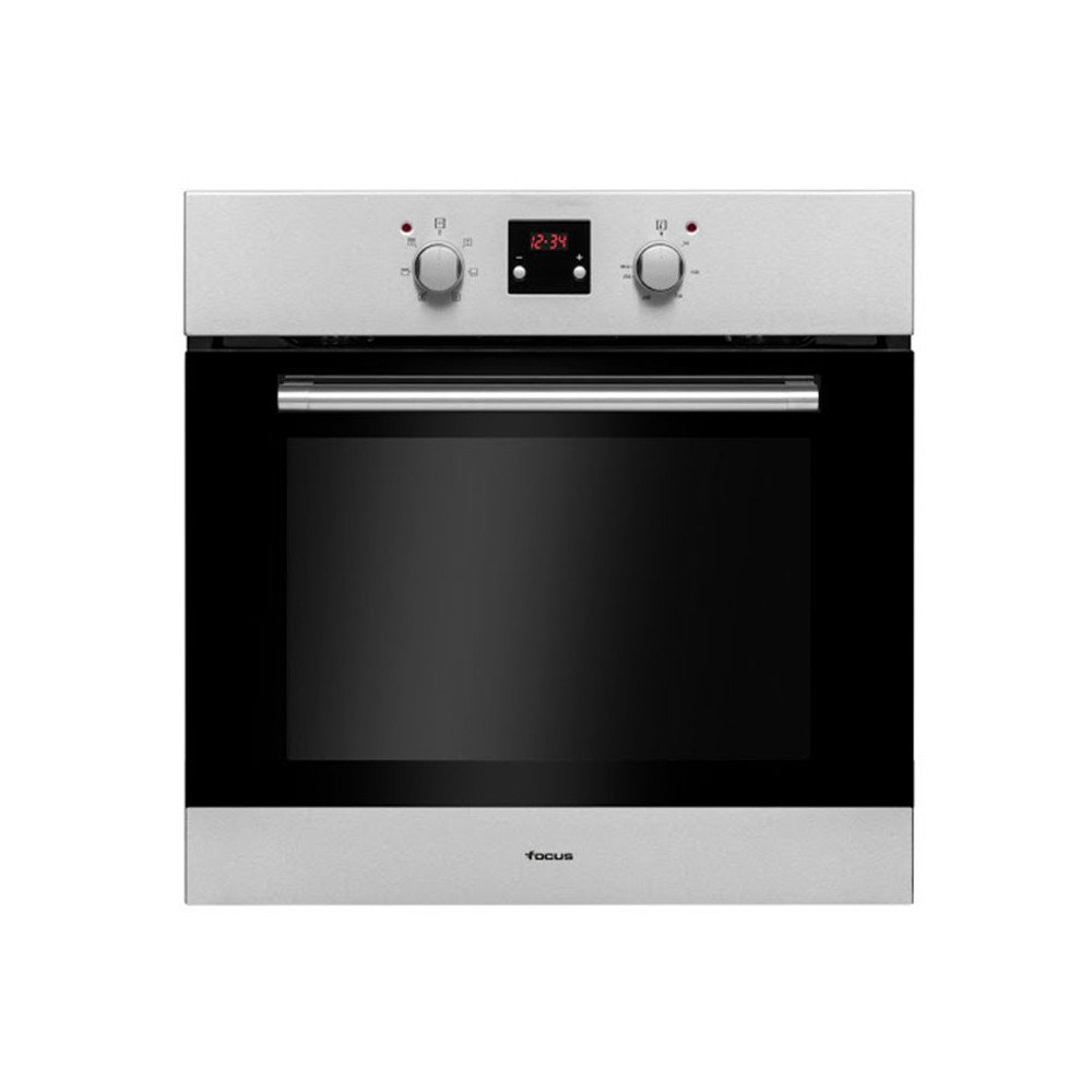FOUR ENCASTRABLE FOCUS 60 CM VENTILE INOX AVEC AFFICHEUR F.521X