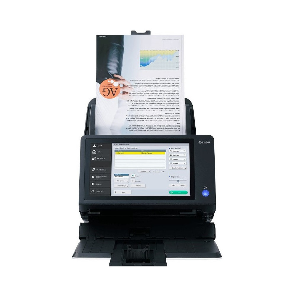 SCANNER CANON SCANFRONT 400 NOIR (1255C003AF)