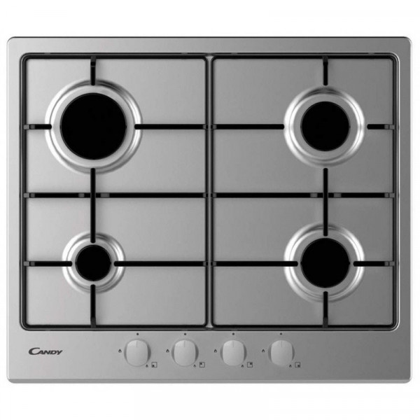 PLAQUE DE CUISSON CANDY 4 FEUX INOX CHW6BRX