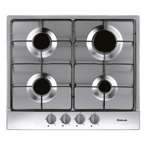 PLAQUE DE CUISSON FOCUS 4 FEUX INOX F.401X