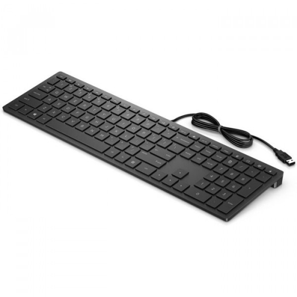 CLAVIER FILAIRE HP PAVILLON 300 AZERTY - NOIR