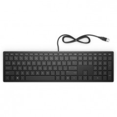 CLAVIER FILAIRE HP PAVILLON 300 AZERTY - NOIR