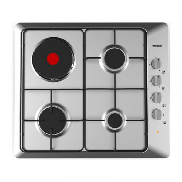 PLAQUE DE CUISSON FOCUS 4 FEUX 60CM INOX F806X
