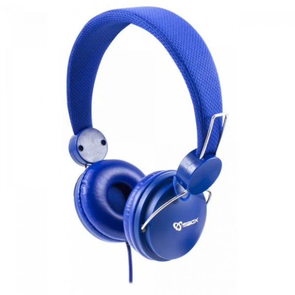 CASQUE STÉRÉO SBOX HS-736 BLEU