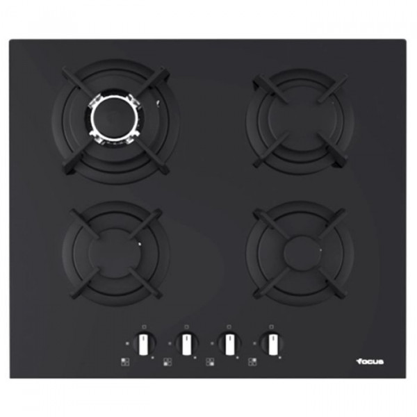 PLAQUE DE CUISSON FOCUS F4015BS 4 FEUX 60 CM - NOIR