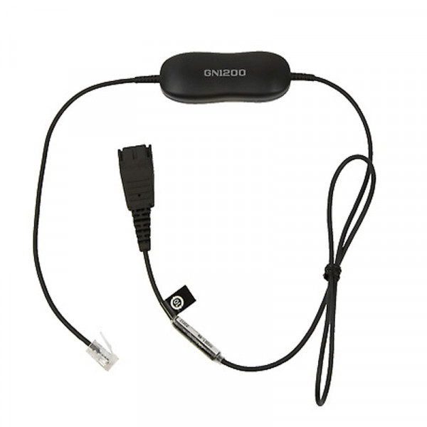 CÂBLE POUR CASQUE MICRO JABRA SMART CORD GN 1200 RJ9 0.5M (88001-99)
