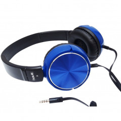 CASQUE MICRO HAVIT BLEU