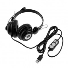 MICRO CASQUE FILAIRE TC-Q4 USB - NOIR