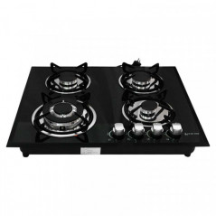 PLAQUE DE CUISSON À GAZ STAR ONE 4 FEUX VERRE 60 CM ST-G624