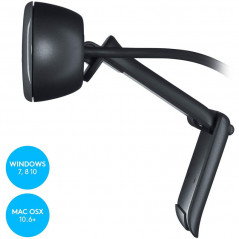 WEBCAM AVEC MICRO LOGITECH C270 HD NOIR