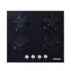 PLAQUE DE CUISSON NEWSTAR 4 FEUX 60 CM NOIR TAB4FGEBF