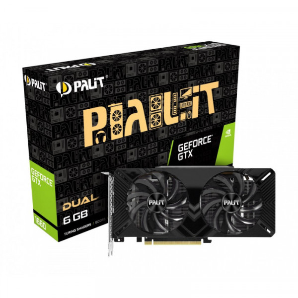 CARTE GRAPHIQUE PALIT NVIDIA GEFORCE® GTX 1660 DUAL 6GO