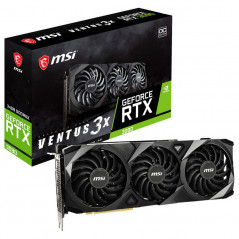 CARTE GRAPHIQUE MSI NVIDIA GEFORCE RTX 3090 VENTUS 24GO OC NOIR