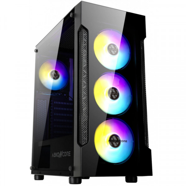 BOITIER GAMER ABKONCORE T250-RGB - NOIR