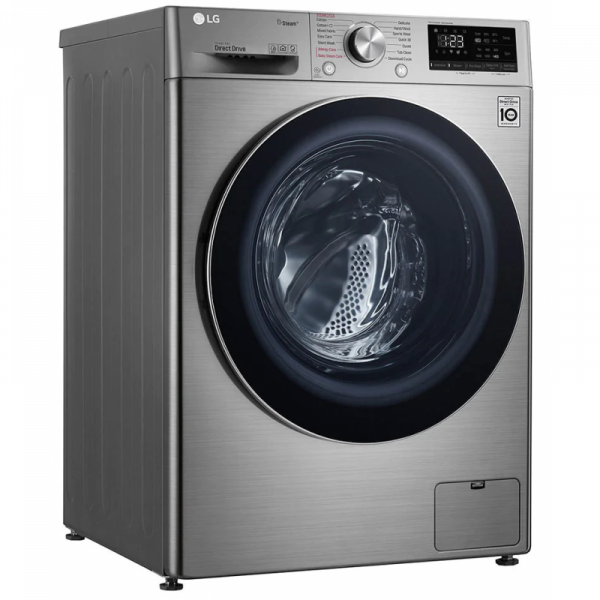 LG Machine à laver F4R5VYG2T Smart DD 6M (9KG) Vivace Silver Hublot 1400 Tour
