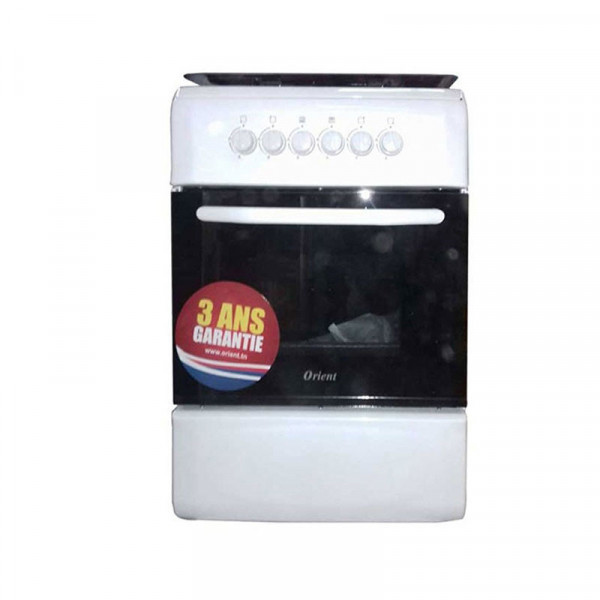 CUISINIÈRE ORIENT 4 FEUX BLANC