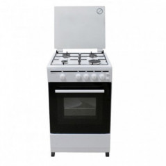 CUISINIÈRE SOTACER 4 FEUX 50 CM BLANC SF-504WI