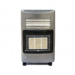 CHAUFFAGE A GAZ ET ELECTRIQUE BIOLUX 4500 W SILVER TRIO-65S
