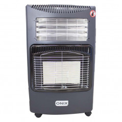 CHAUFFAGE À GAZ + ELECTRIQUE ONIX 4200 W GRIS