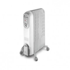 RADIATEUR VENTO BAIN D'HUILE DELONGHI V550920 9 ÉLÉMENTS 2000W - BLANC