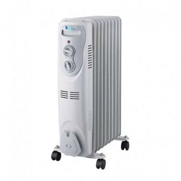 RADIATEUR BAIN D'HUILE BIOLUX 9 ÉLÉMENTS 2000W BLANC