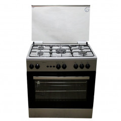 CUISINIÈRE SOTACER 5 FEUX 80 CM INOX SF8500-XI