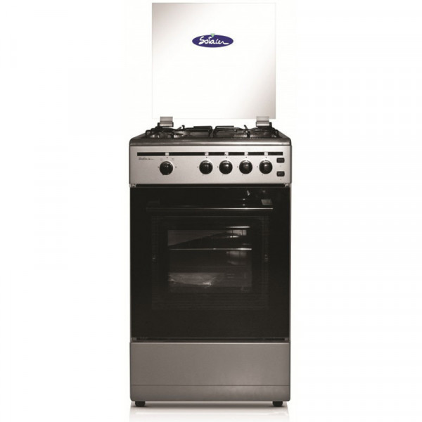 CUISINIÈRE SOTACER 4 FEUX 50CM INOX SF 504XI