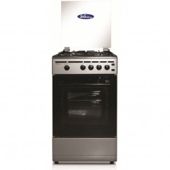 CUISINIÈRE SOTACER 4 FEUX 50CM INOX SF 504XI