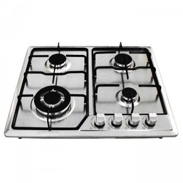 PLAQUE DE CUISSON STARONE ST-614 4 FEUX 60CM - INOX