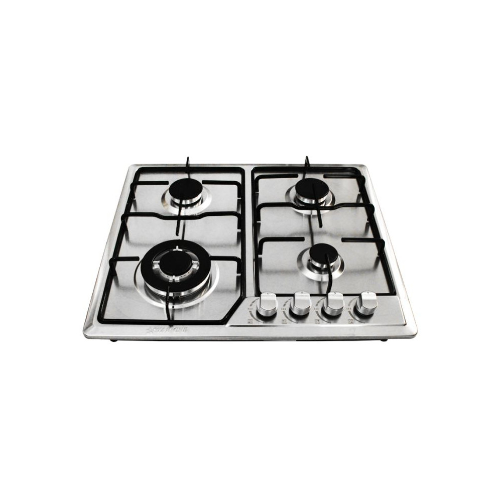 PLAQUE DE CUISSON STARONE ST-614 4 FEUX 60CM - INOX