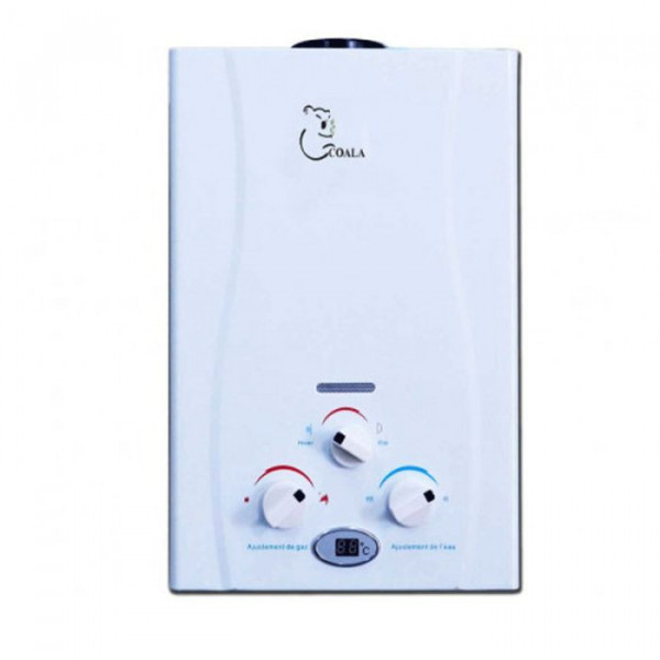 Chauffe Bain COALA 6 Litres Gaz Bouteille Blanc