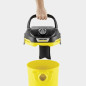 ASPIRATEUR EAU&POUSSIÈRE KÄRCHER KWD1 1000W - NOIR & JAUNE