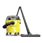 ASPIRATEUR EAU&POUSSIÈRE KÄRCHER KWD1 1000W - NOIR & JAUNE