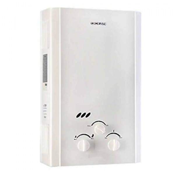 CHAUFFE BAIN STAR ONE À GAZ NATUREL 10L BLANC