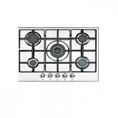 PLAQUE DE CUISSON FRANCO 70351-IF 5 FEUX 70 CM INOX