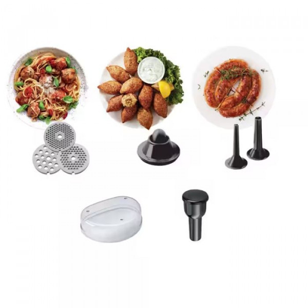 HACHOIR A VIANDE PROFESSIONNEL KENWOOD MG510 1600W - ARGENT