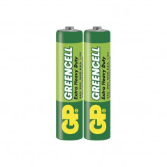 2x Piles AAA GP Greencell Extra Heavy Duty / R03 / 1.5V