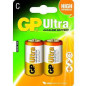 2x Piles GP Ultra Alcaline C LR14