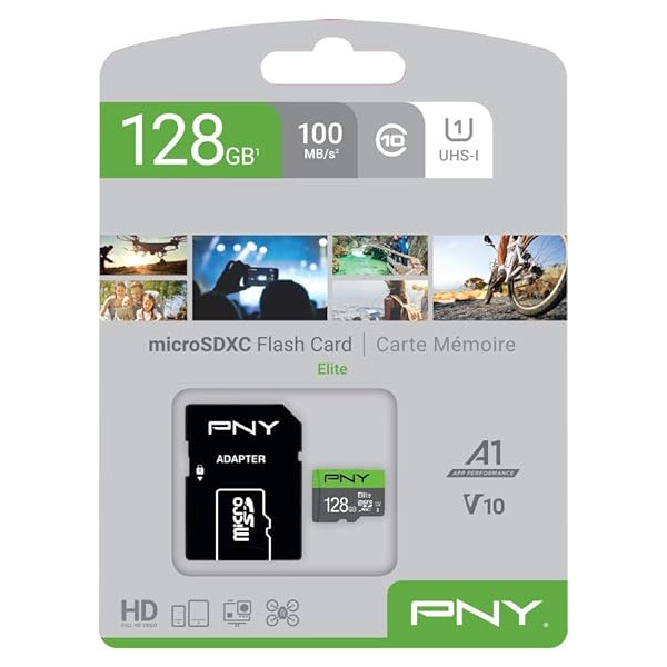 Pny Carte Mémoire Micro SD128 GB