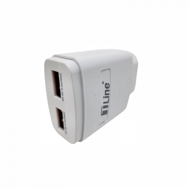 Chargeur Ports USB + Type C 20W + Cable Type C TLINE