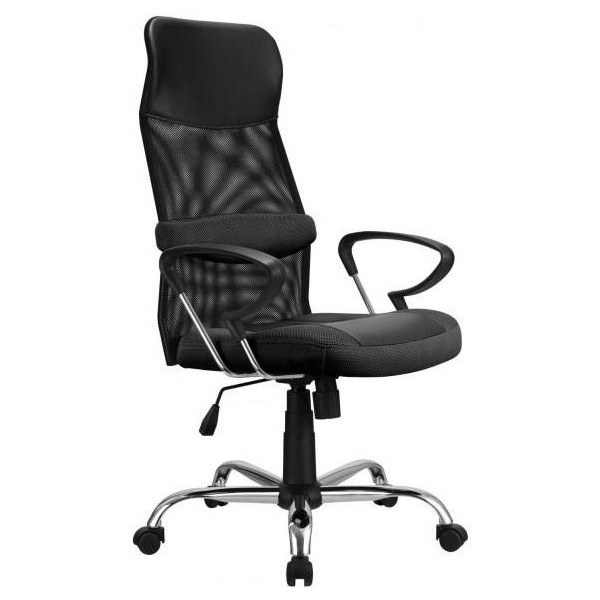 FAUTEUIL MESH AVEC BASE CHROME