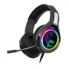 MICRO CASQUE GAMER SPIRIT OF GAMER PRO H8 LED RGB - NOIR